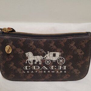 Share Coach penn shoulder bag coated canvas horse and carriage